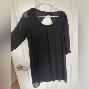T.J.Maxx Black Long Sleeve Dress